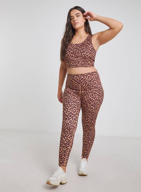 SIMPLY BE Leopard Active Legging 16